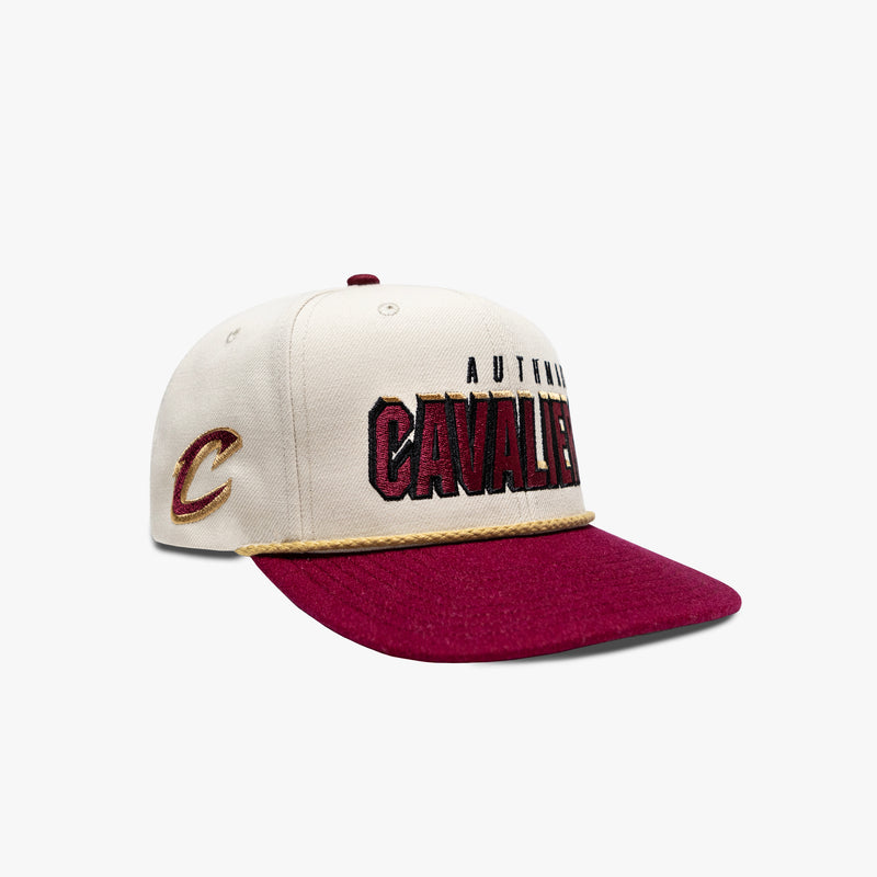Cleveland Cavaliers Mitchell & Ness Snapback Hat Cap Logo