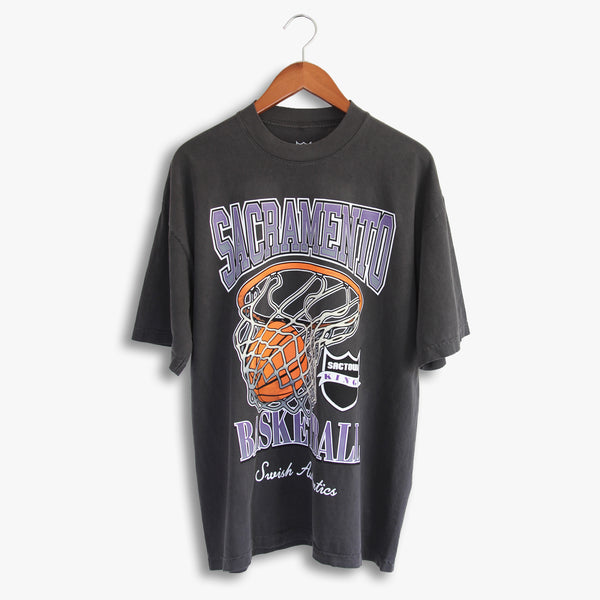 TIC / Sacramento Kings Vintage Fade Basketball T-Shirt