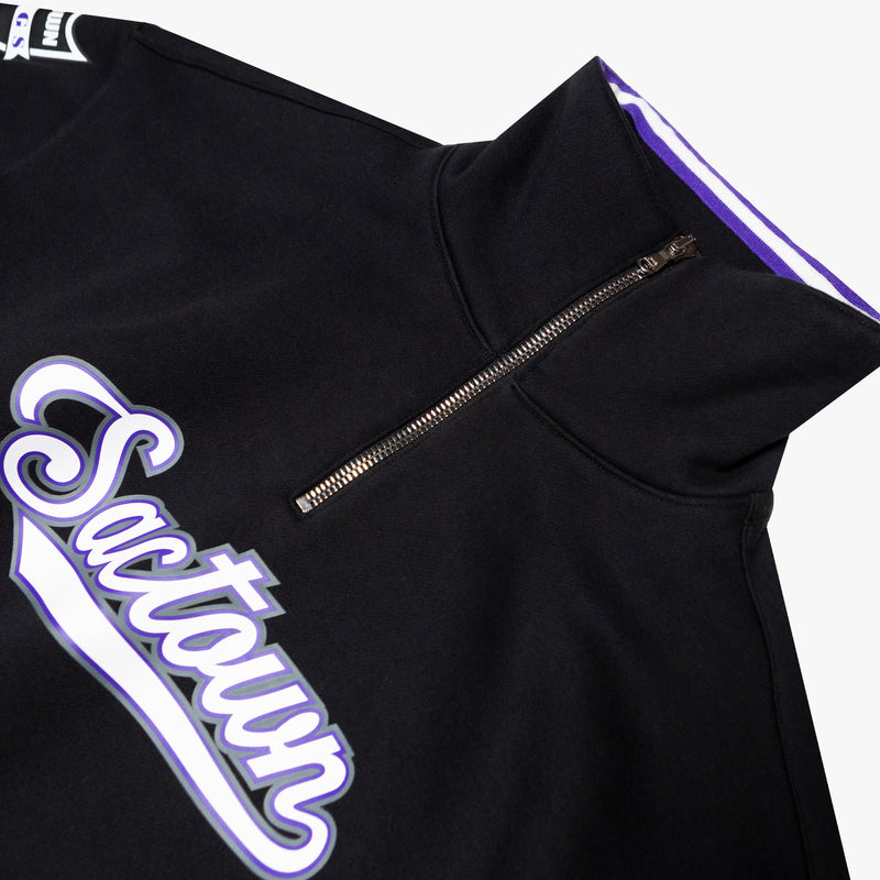 TIC / Sacramento Kings Team Issued Quarter Zip Mock Neck Sweatshirt